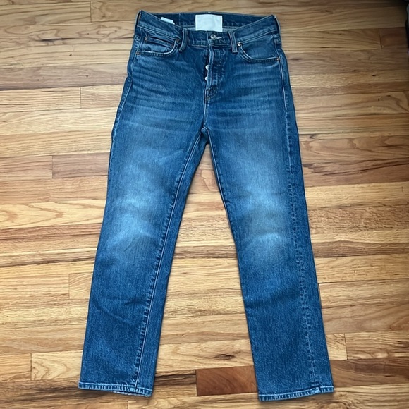 MOTHER DENIM mother superior size 24 scrapper ankle boyfriend jeans - Picture 5 of 10